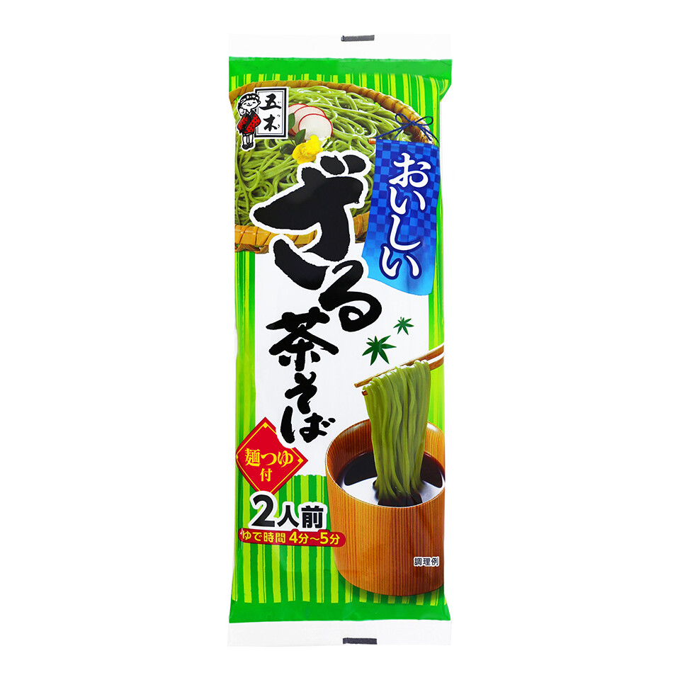190g Itsuki Cold Soba, Green Tea w/ Dip Dry