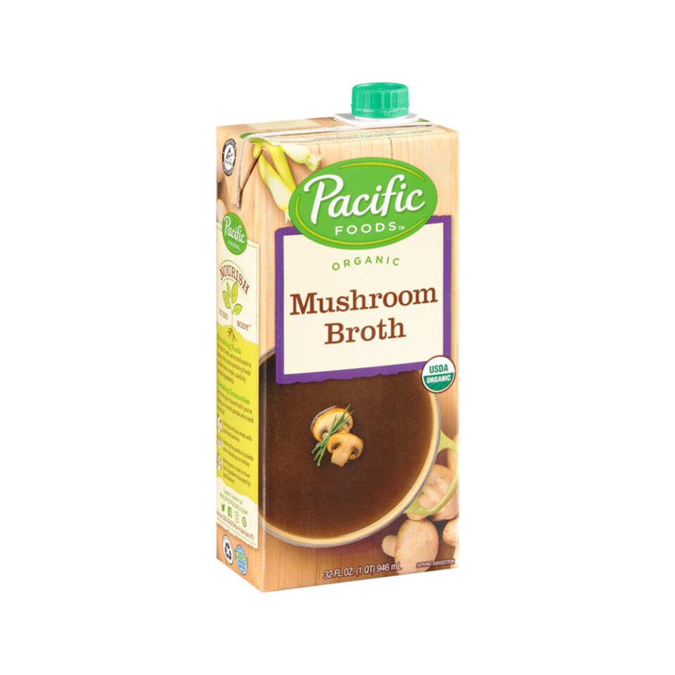 Image 32oz Pacific Organic Mushroom Broth