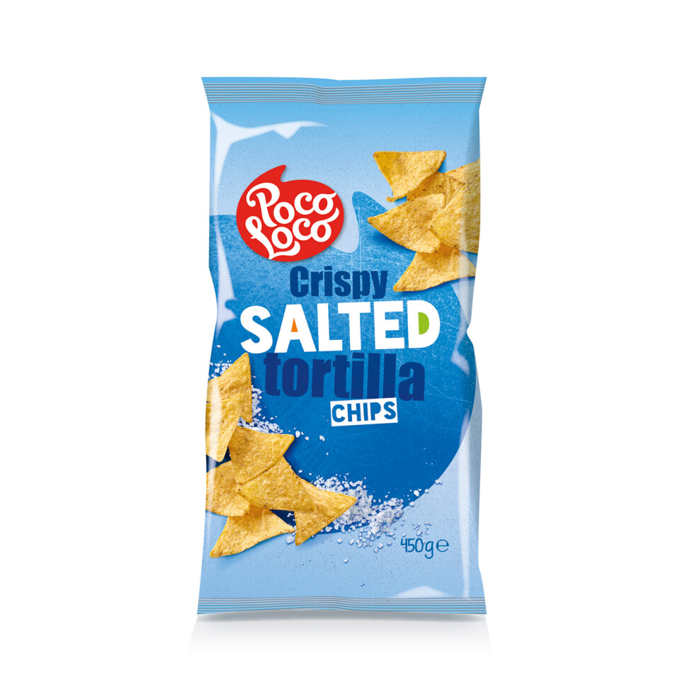 Image 450g Tortilla Chips Plain Salted