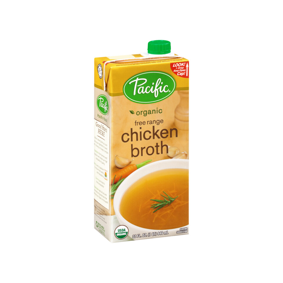 Image 32oz Pacific Organic Chicken Broth